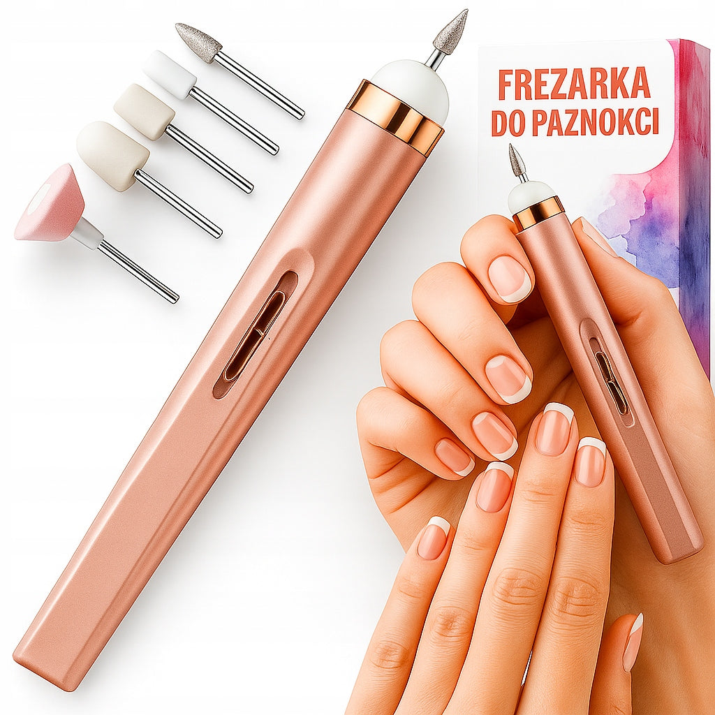 NAIL MILLING MACHINE MANICURE PEDICURE CUTTERS CUTICLE CARE CUTTER USB
