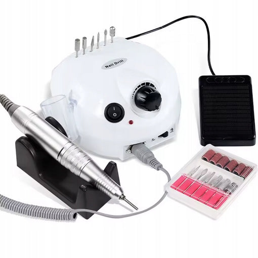 NAIL MILLING MACHINE MANICURE PEDICURE GEL HYBRID 65W STRONG+MILLING SET Brand Elektromet