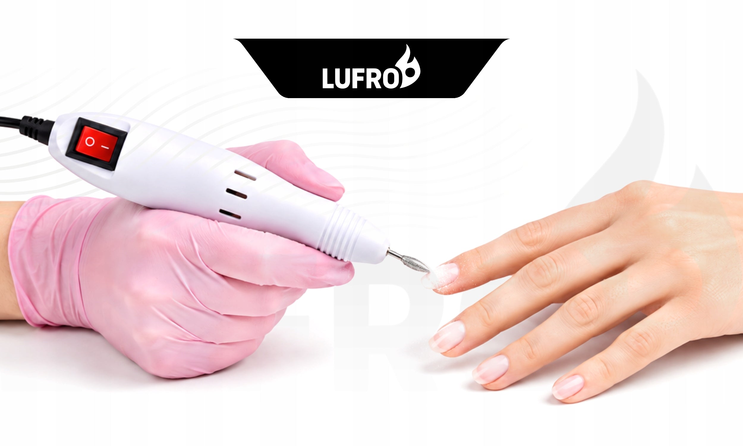 NAIL MILLING MACHINE MANICURE PEDICURE HYBRID GEL + CUTTER SET 20W 240V Medical device no