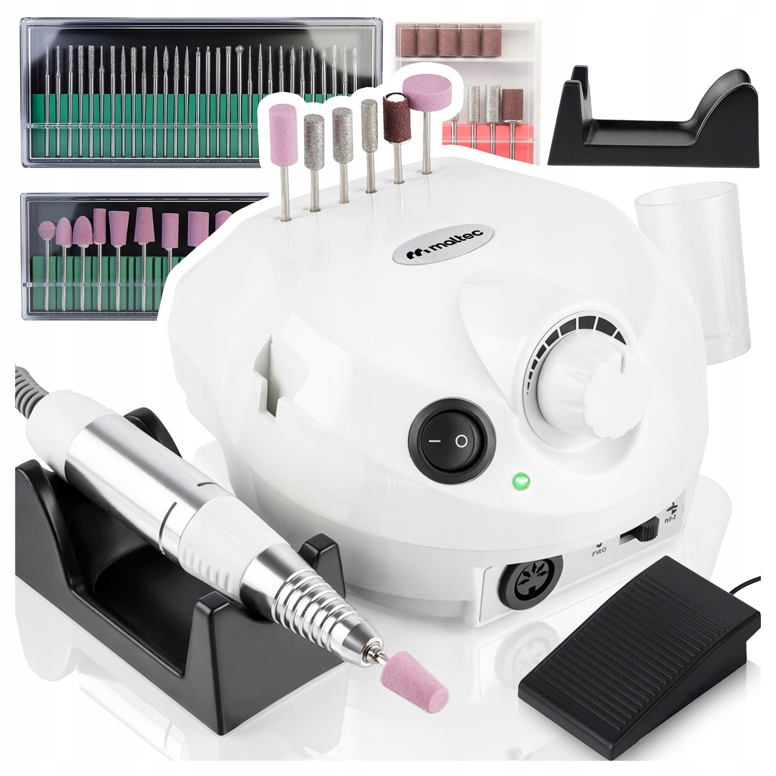 NAIL MILLING MANICURE PEDICURE PROFESSIONAL 65W CUTTER SET