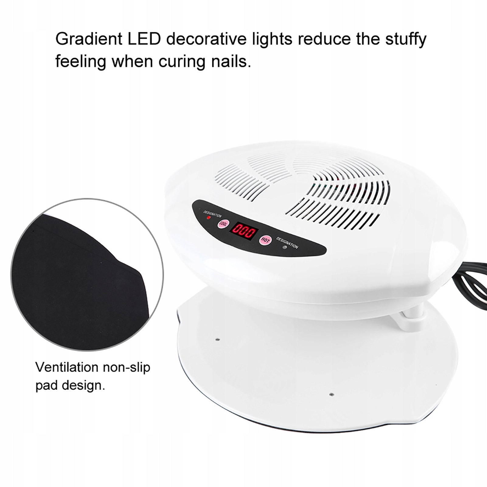 NAIL POLISH DRYING FAN 400W WHITE Brand no brand