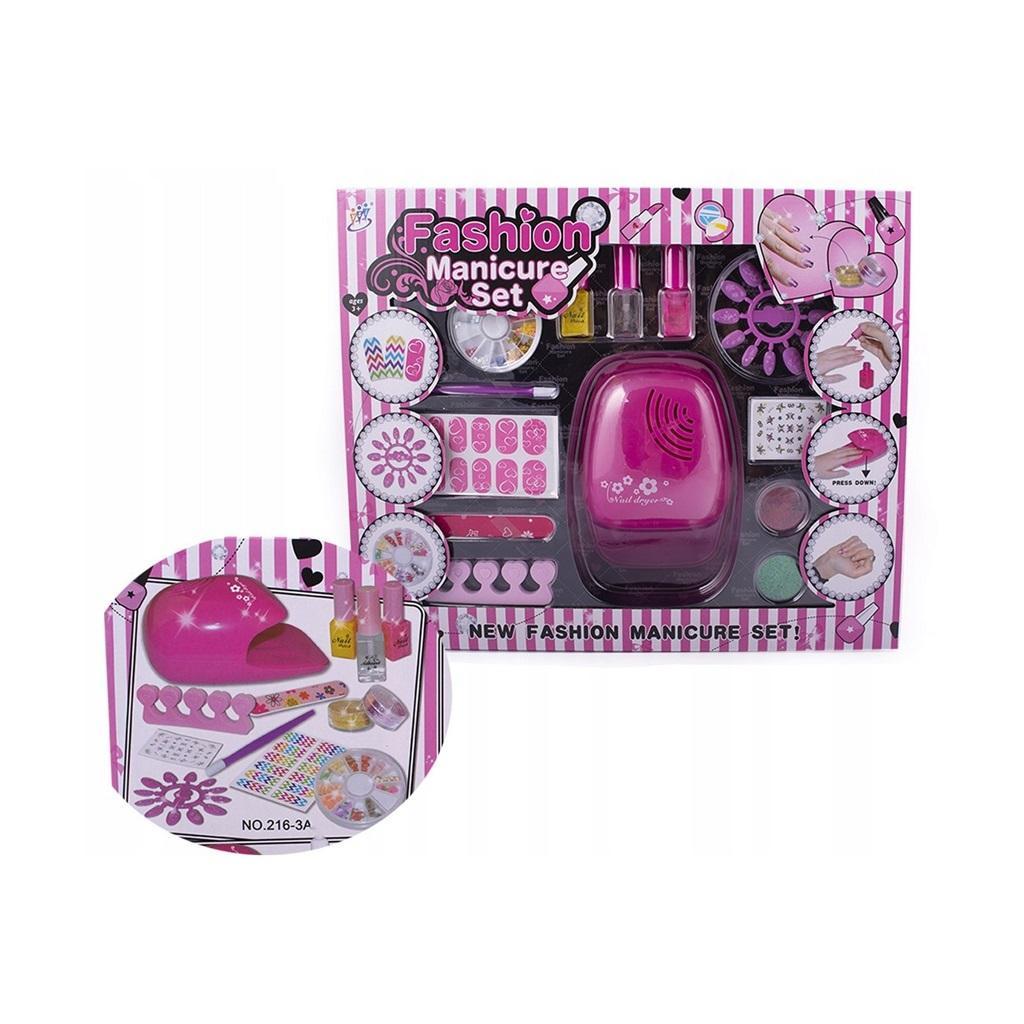 NAIL SET LAMP + ACCESSORIES, GK-TRADE