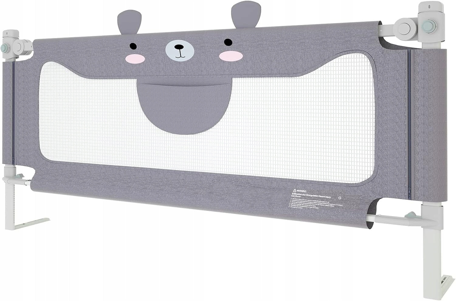 NAIZY BED SAFETY BARRIER 200 CM ADJUSTABLE FOR INFANT CHILDREN
