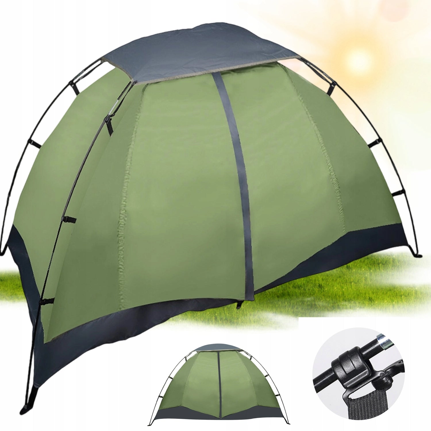 NAMIO T 2-PERSON WATERPROOF LIGHTWEIGHT FOR HIKING AND SELF-ASSEMBLY CAMPING