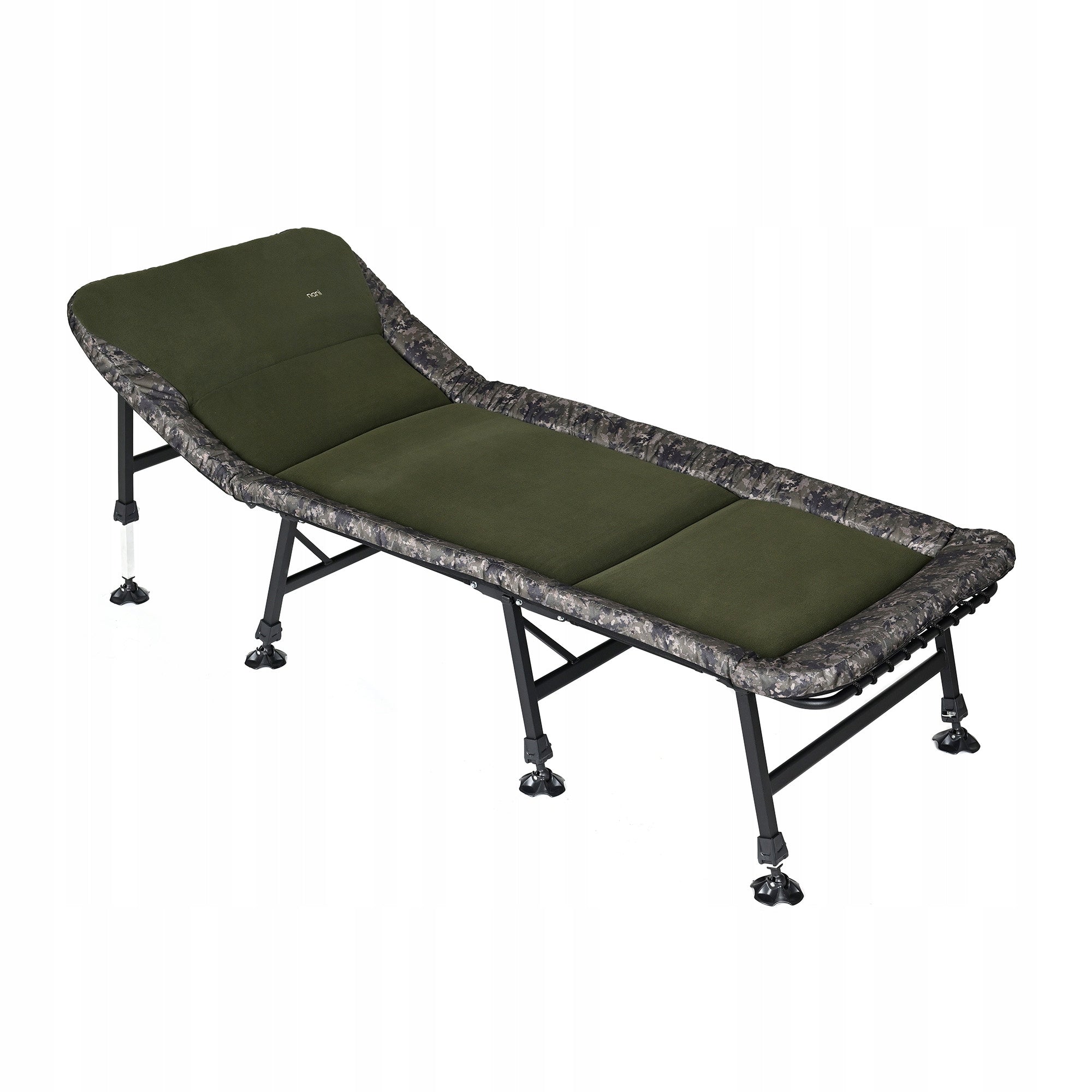 NANI light carp bed, aluminium backrest and leg adjustment, up to 130 kg