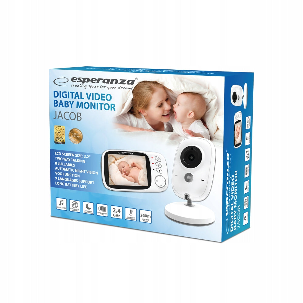 NANNY ELECTRONIC LIVE CAMERA LCD NIGHT MODE Brand Esperanza