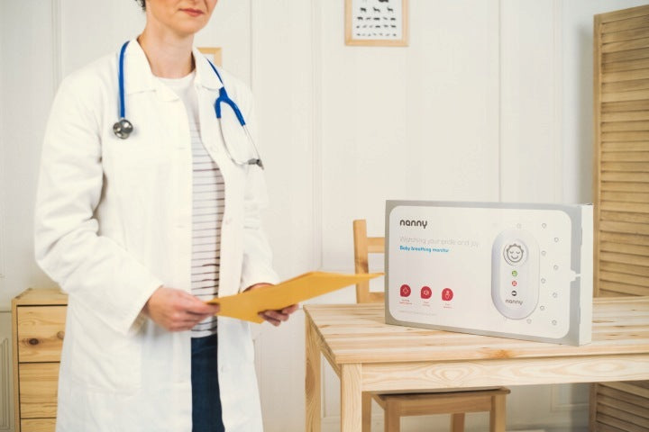 NANNY MEDICAL BREATH MONITOR FOR INFANTS WITH PLATELET Kind breathing monitor