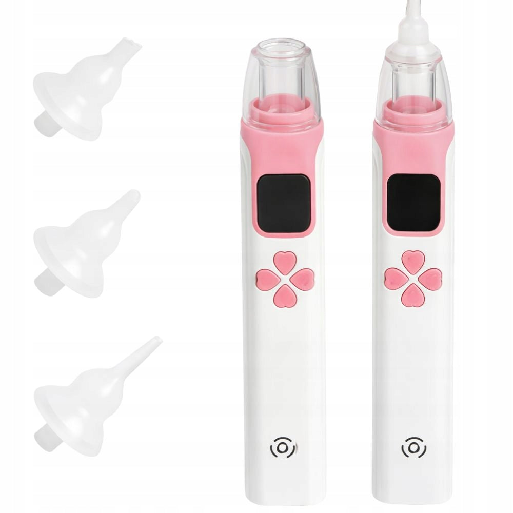 NASAL ASPIRATOR FOR CHILDREN ELECTRIC RUNNY NOSE EXTRACTOR USB 4 TIPS