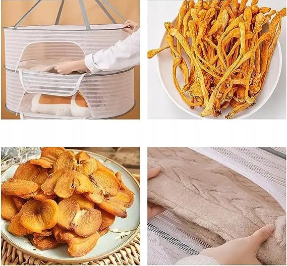 NATURAL FRUIT VEGETABLE DRYER MUSHROOM CLOTHES FISH 3 levels OUTDOOR Manufacturer code EL162