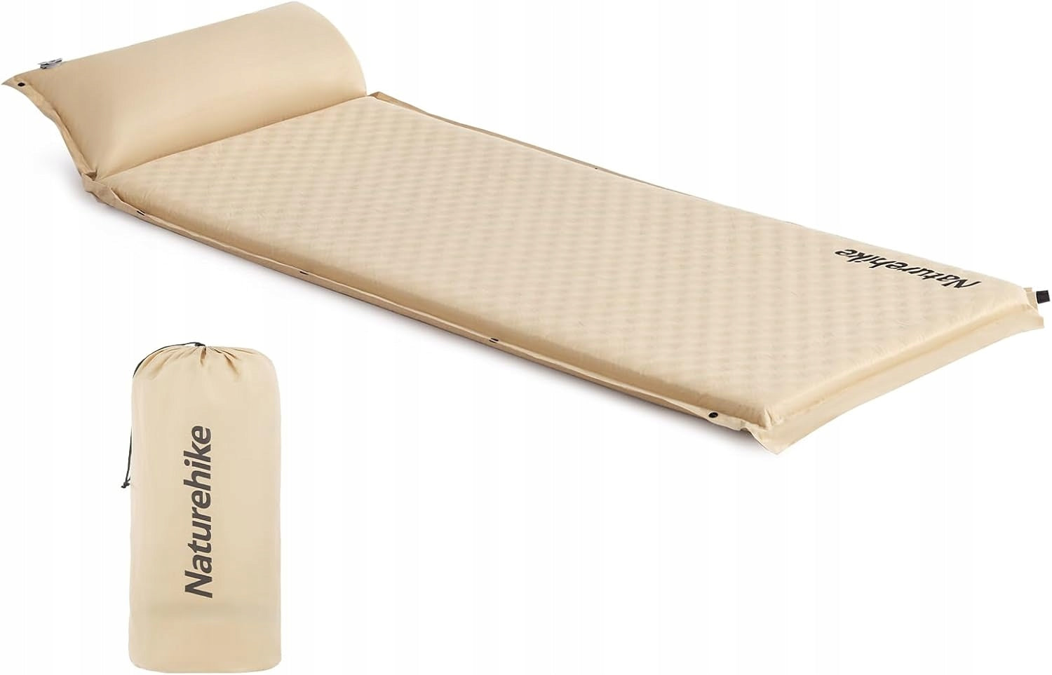 NATUREHIKE Self-Inflating Mat Single Tourist Mattress 65x200x6cm