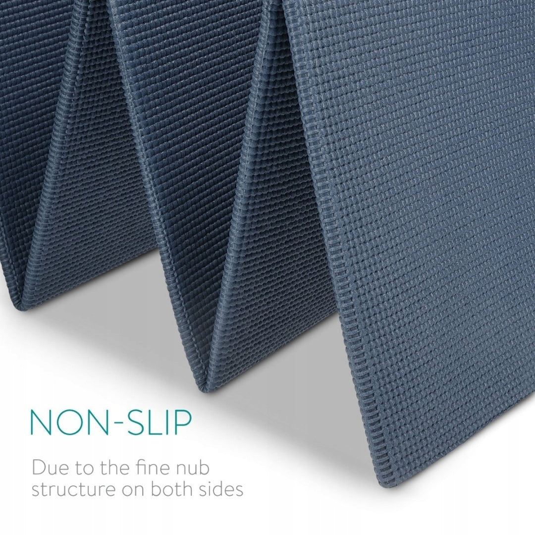 NAVARIS SPORTS MAT Non-slip Fitness for Pilates Yoga Folding 173 Brand Navaris