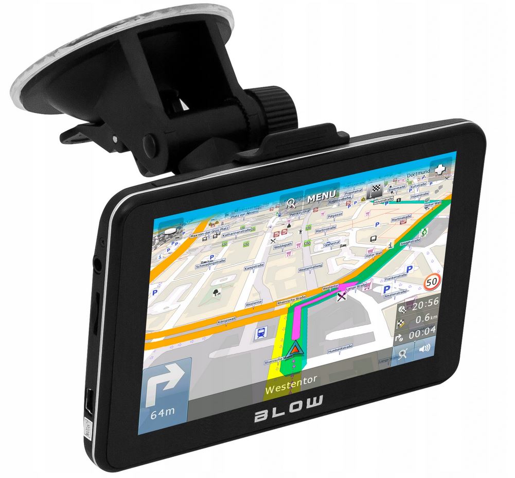 NAVIGATION BLOW GPS50V 5 INCHES LIFETIME MAP EU PL