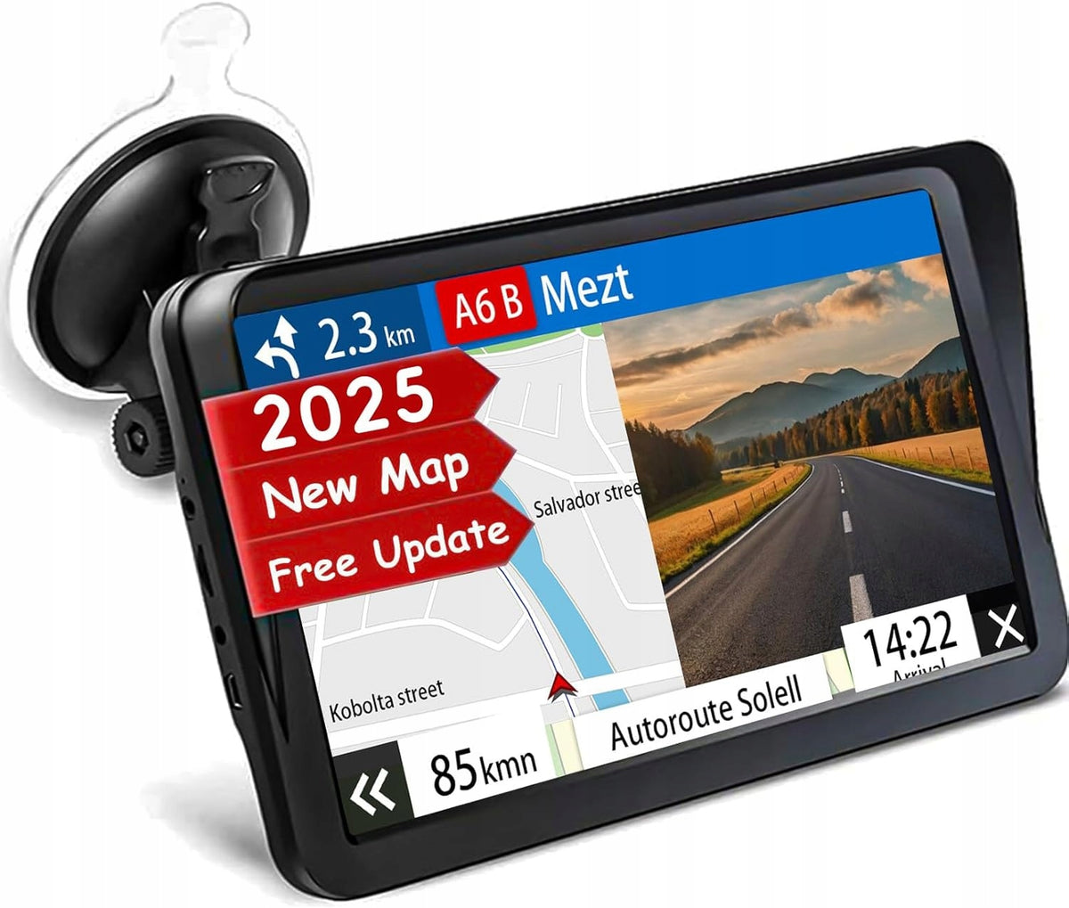 NAVIGATION GPS LONGRUF 9-INCH TOUCH 8 GB MEMORY 256 MB FOR TENEMENT HOUSES PRO