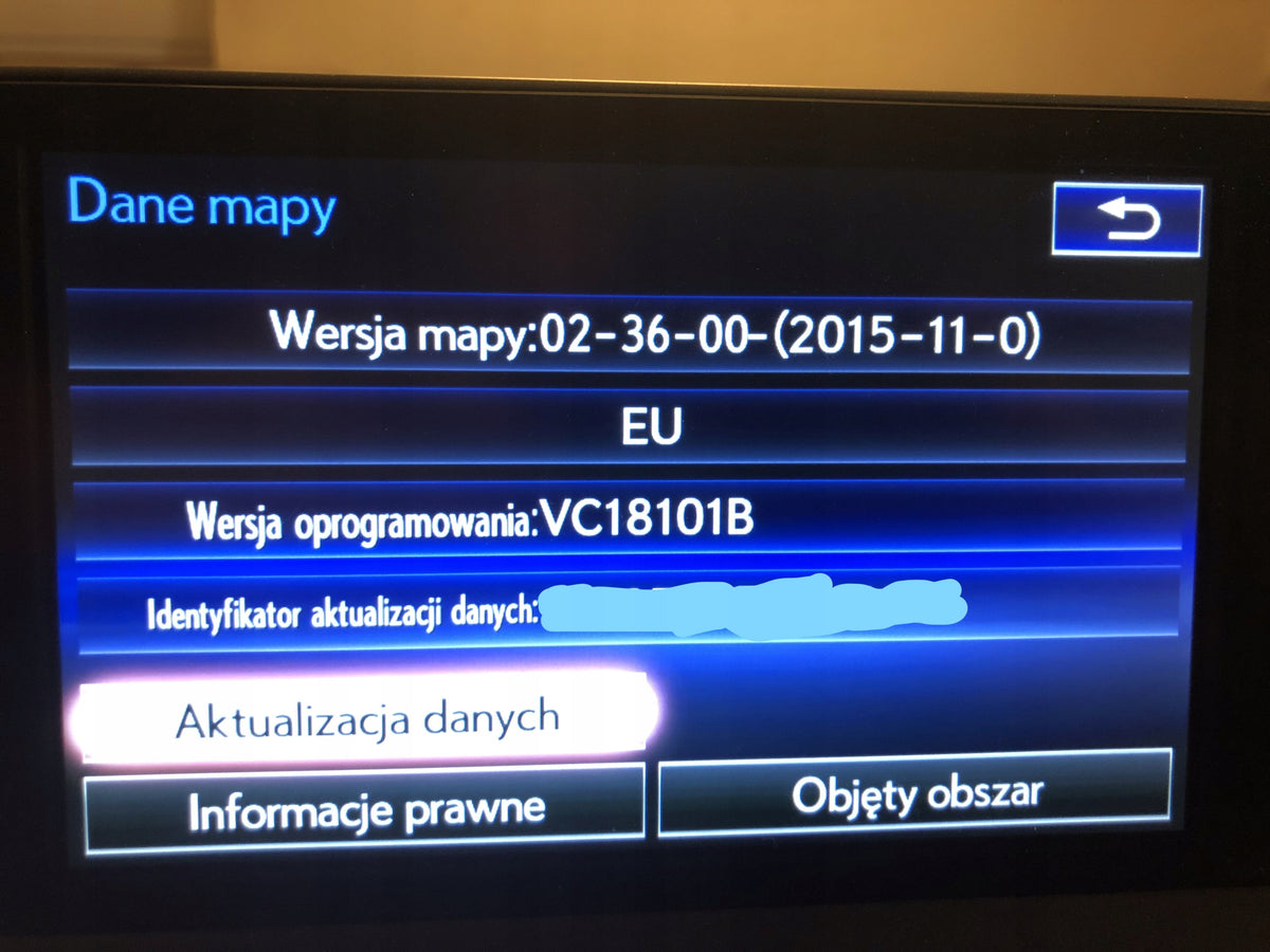 NAVIGATION MAP LEXUS 2025-2026 v1 13CY 15CY EU CT ES IS GX NX RC LS LX Manufacturer code Lexus 2024/2025 v2 Gen 8 GEN 9 13CY 15CY EU