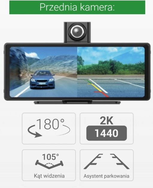 NAVITEL DS1020 DVR car screen CarPlay Android Auto video recorder Brand NAVITEL