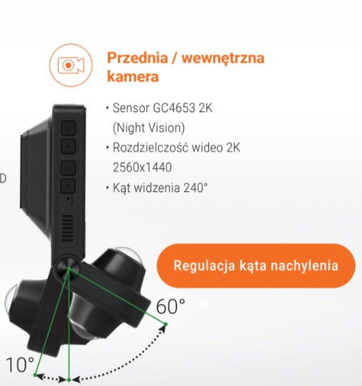 NAVITEL RS3 DUO WIDE Video Recorder Brand NAVITEL