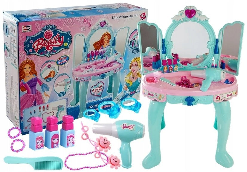 ND24_5104 Dressing Table Set of Beauty with Mirror