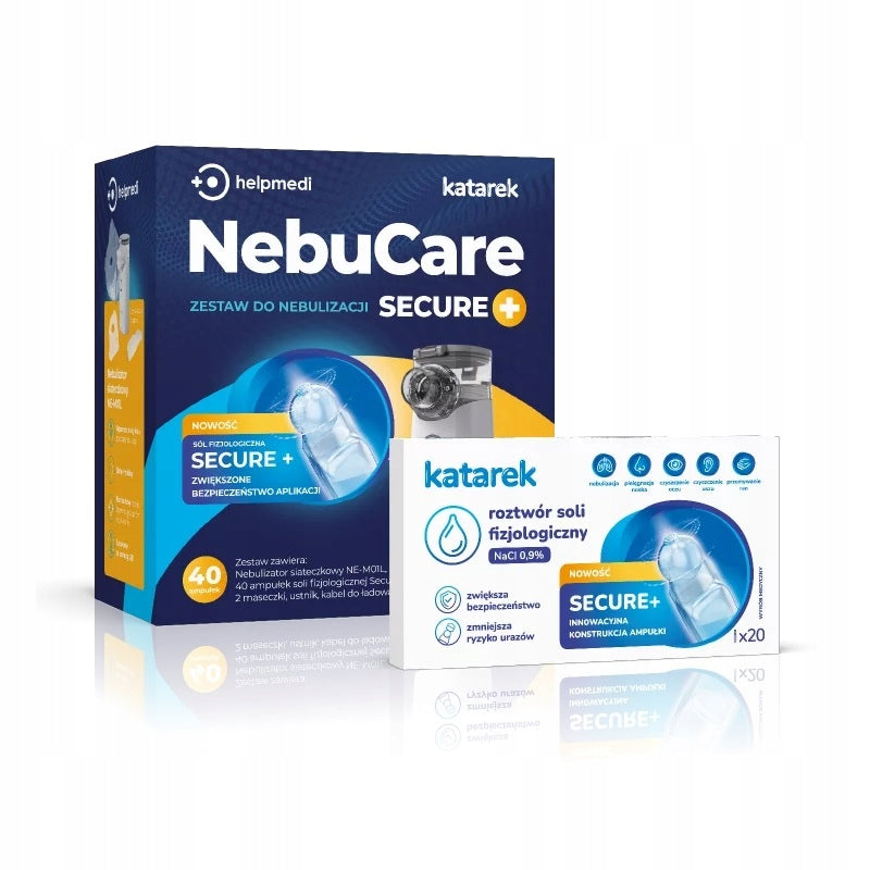 NEBUCARE SECURE 2.0 MESH NEBULIZER INHALER SILENT SALT FOR RUNNY NOSE Medical device type medical device or in-vitro diagnostic medical device