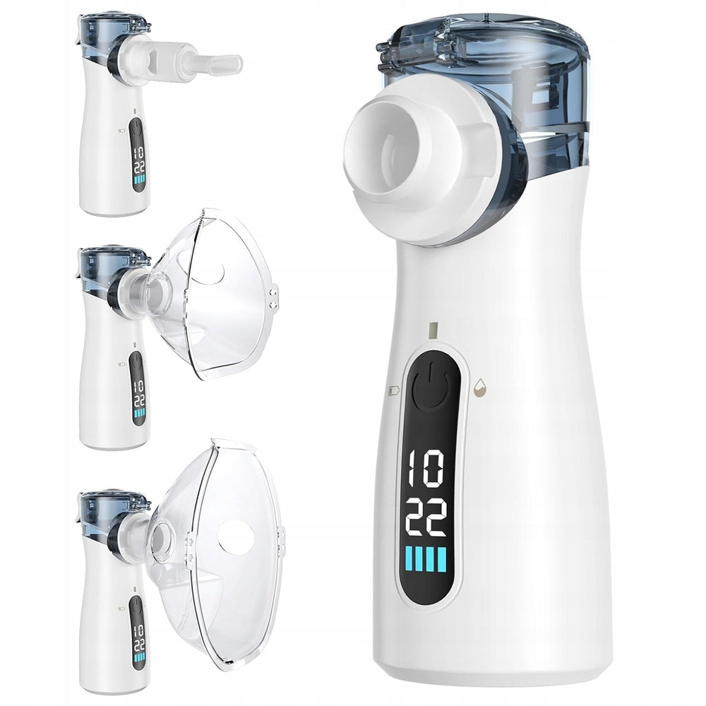 NEBULISER INHALER FOR CHILDREN AND ADULTS - PORTABLE FOR SILENT BATTERY Medical device no