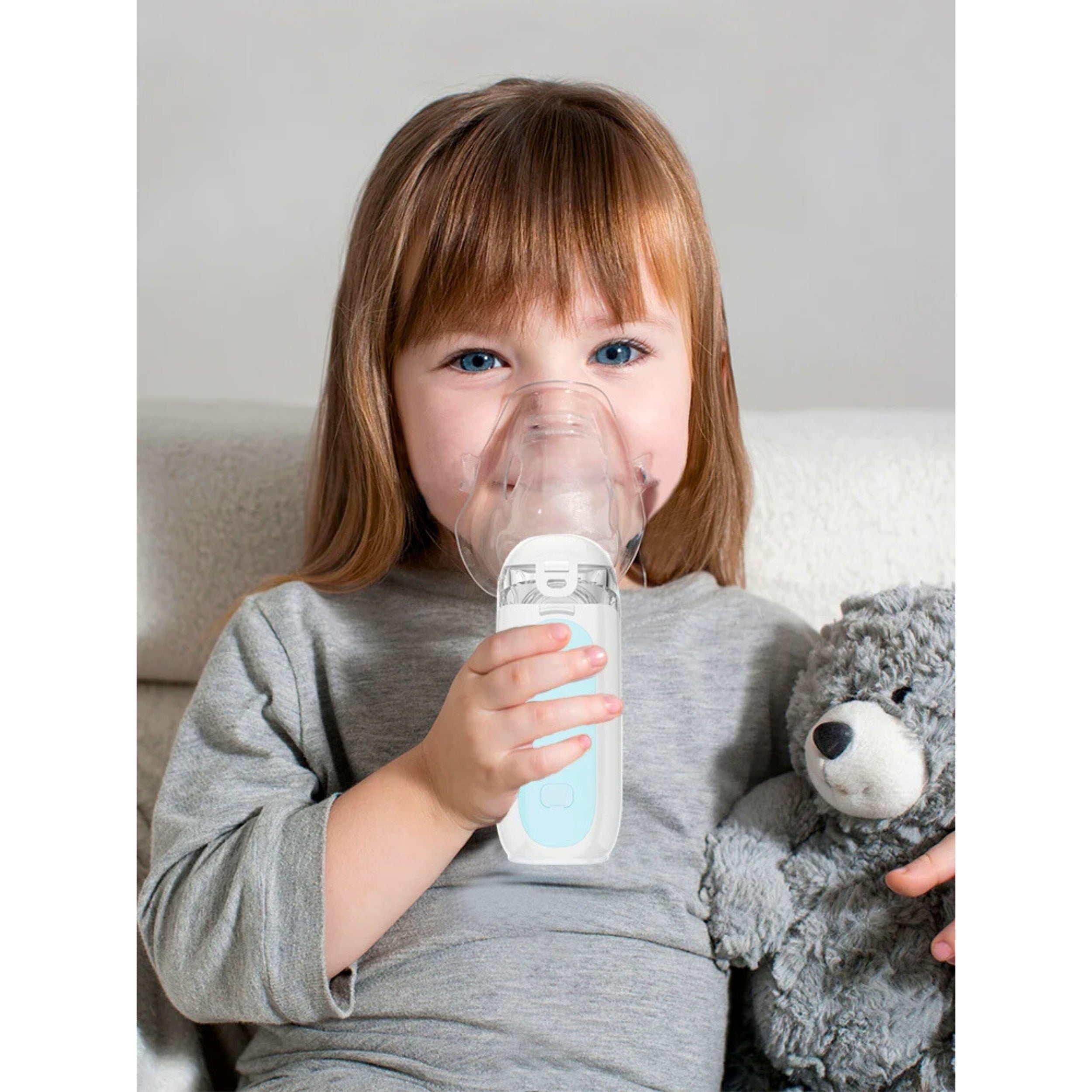 NEBULISER MESH INHALER FOR CHILDREN AND ADULTS PORTABLE SILENT Packaging status original