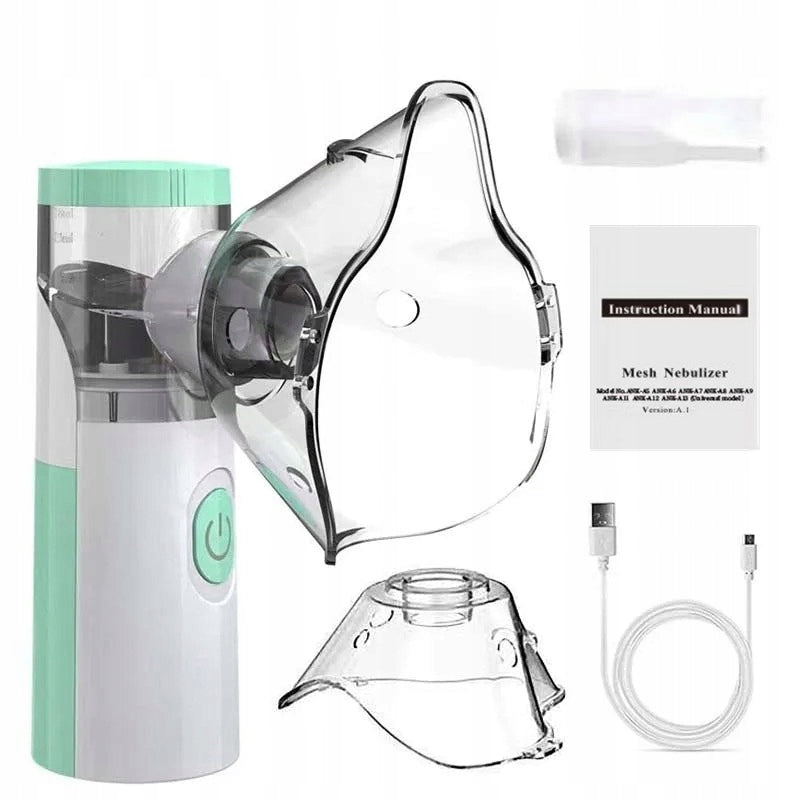 NEBULIZER INCHALATOR SPRAYER SMALL PORTABLE FOR ADULTS AND CHILDREN USB Medical device no