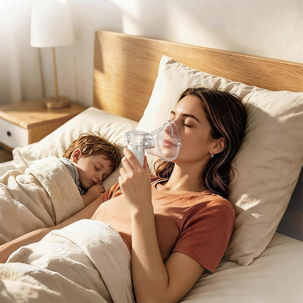 NEBULIZER INHALER FOR CHILDREN ADULTS MESH PORTABLE SILENT LITE Medical device no