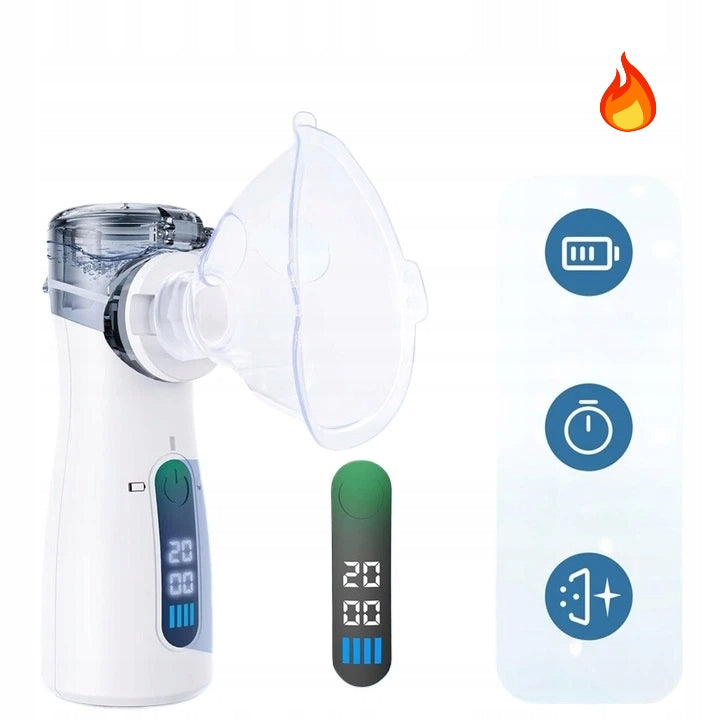 NEBULIZER MESH INHALER PORTABLE FOR CHILDREN ADULTS QUIET Packaging status original