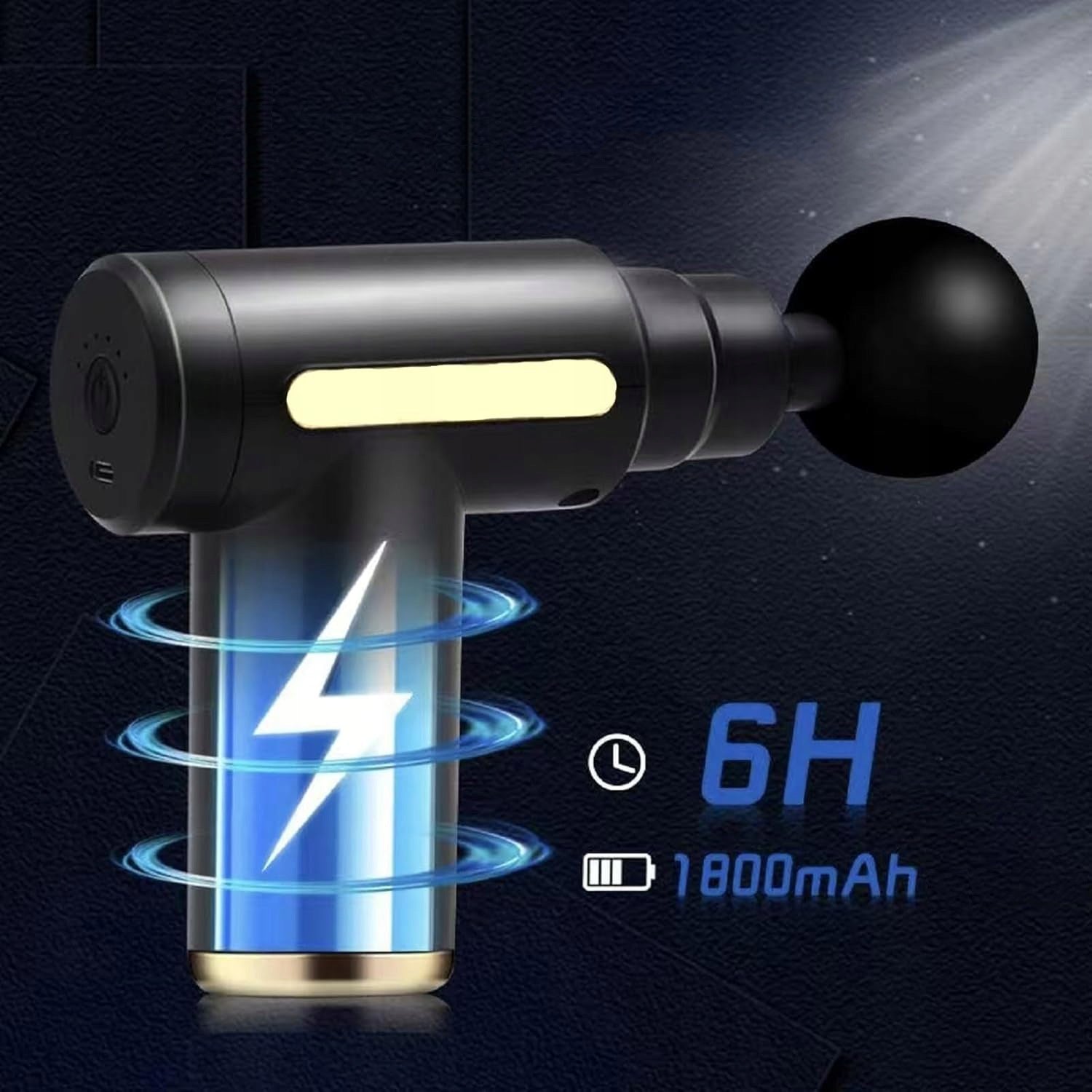 NECK AND BACK MASSAGE GUN MUSCLE RELAXATION 6 INTENSITY LEVELS Medical device no