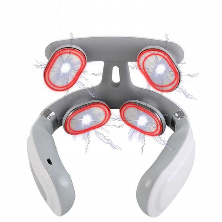 NECK AND NECK MASSAGER WITH HEATING FUNCTION - 6 MODES 16 LEVELS 3D KNEADING Manufacturer code 6910992554662
