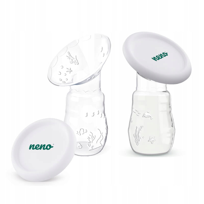NENO LEITE BREAST PUMP SILICONE MILK COLLECTOR 100 ML BPA FREE Medical device yes