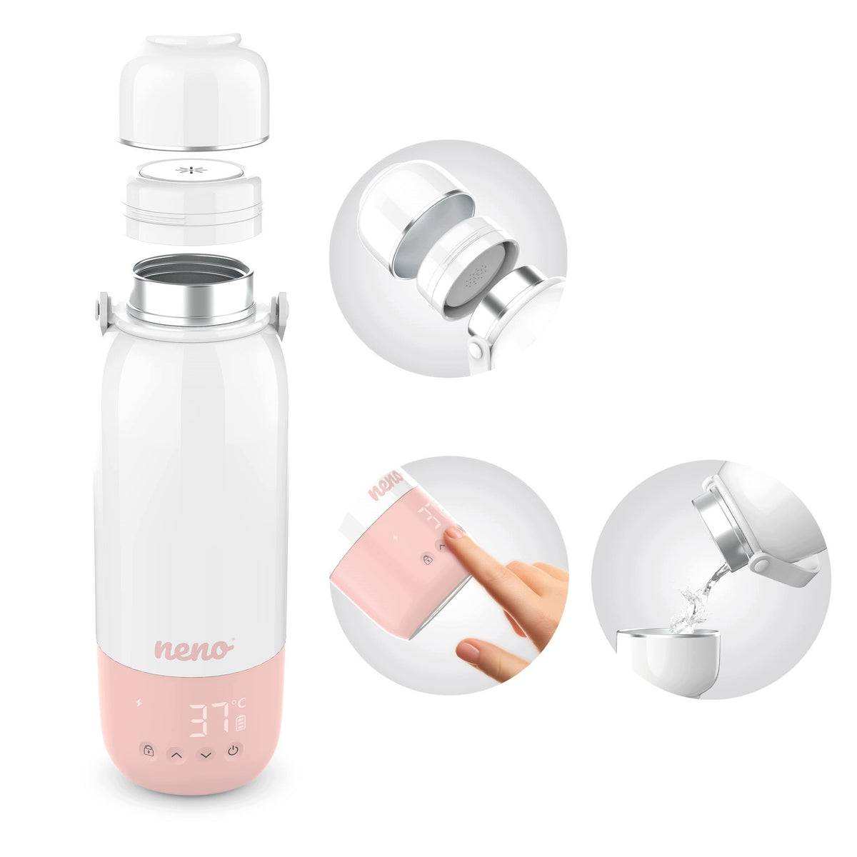 NENO LUVIO PORTABLE WATER MILK HEATER WITH COOKING FUNCTION