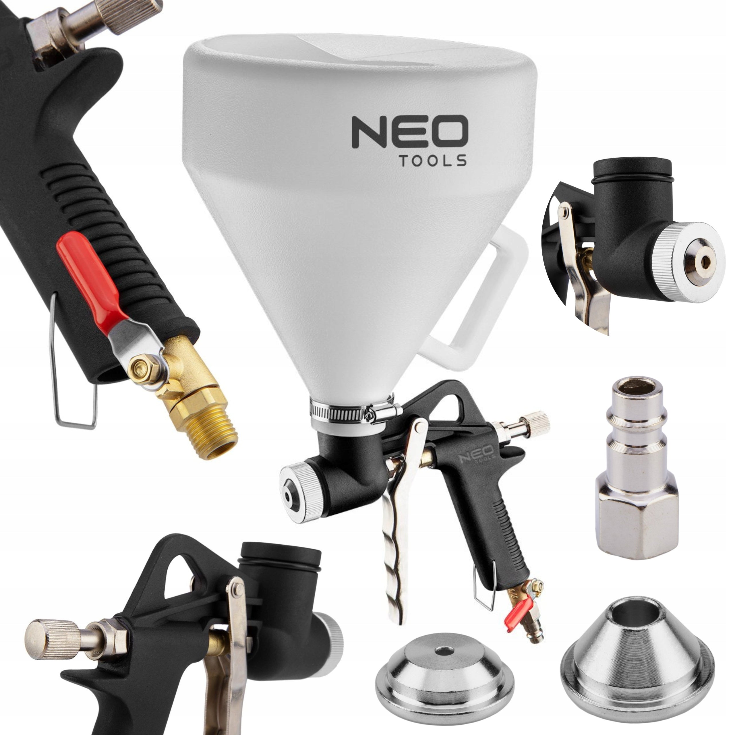 NEO PAINT GUN FOR PLASTERING WALL PAINTING 6L UPPER TANK 14220 Manufacturer code NEO_14-220