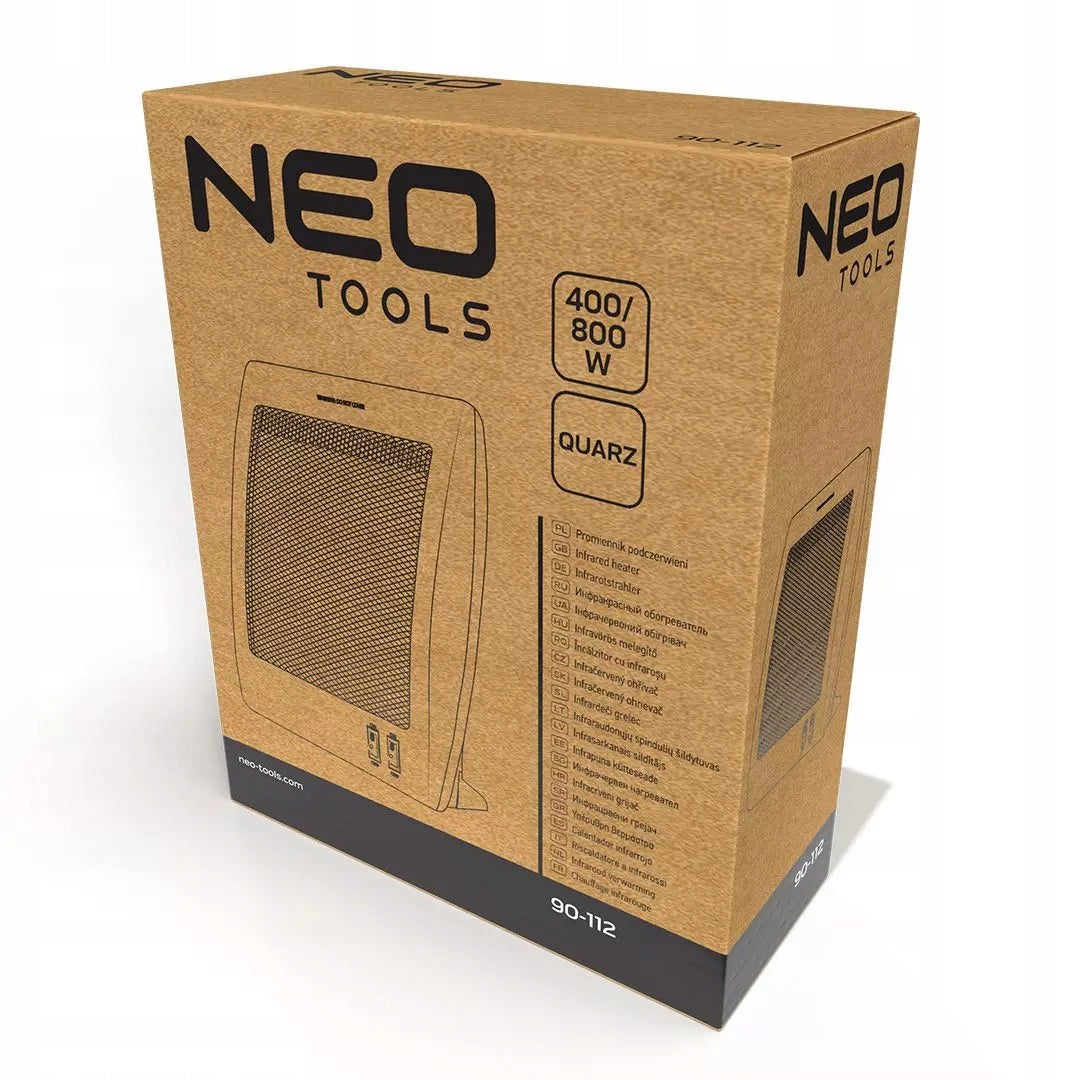 NEO Quartz Infrared Radiator 400W/800W, 90-112 EAN (GTIN) 5907558495348