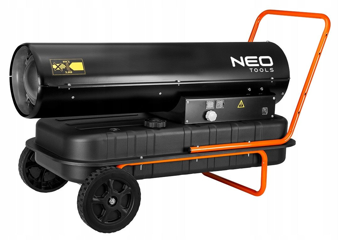 NEO TOOLS 90-082 Oil heater 50kW, tank 50l, wheels Brand NEO TOOLS