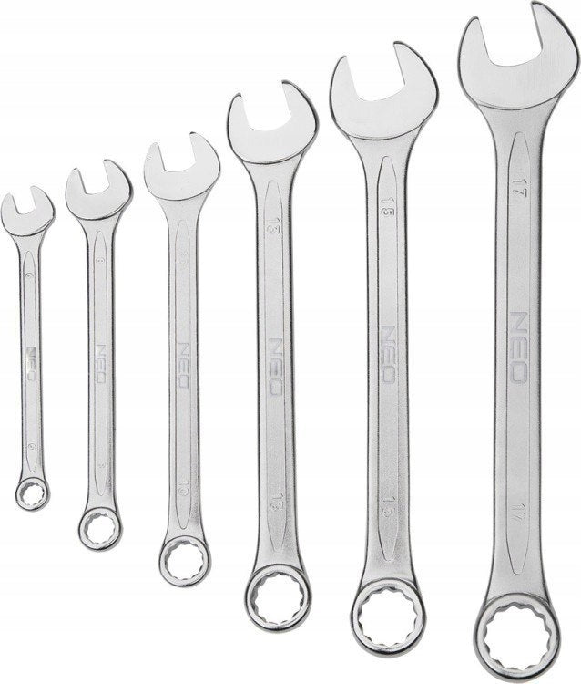 NEO TOOLS Flat-eye wrenches 6-22 mm, set of 12 pcs. 09-752 Manufacturer code 09-752