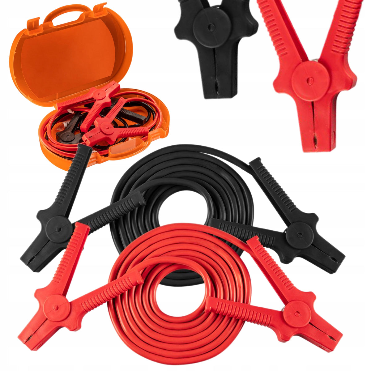 NEO TOOLS JUMPER CABLES FOR CAR 600Ax2.5m COPPER IN SUITCASE 11-836