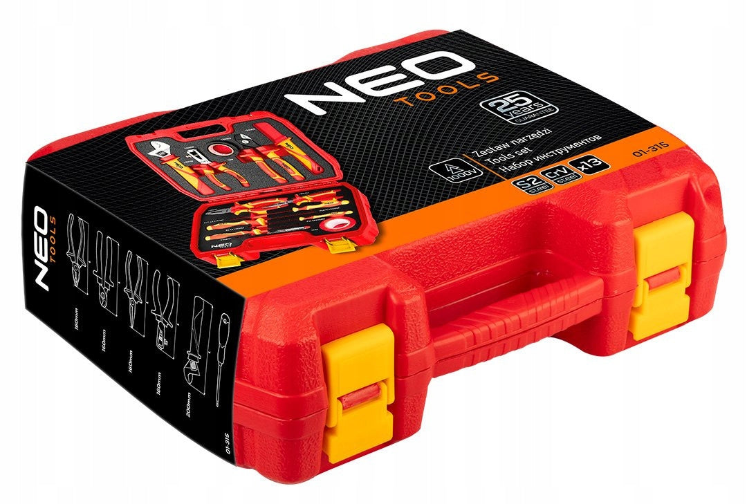NEO Tool set for electrician 13pcs. certificate 1000V screwdrivers 01-315 Manufacturer code 01-315