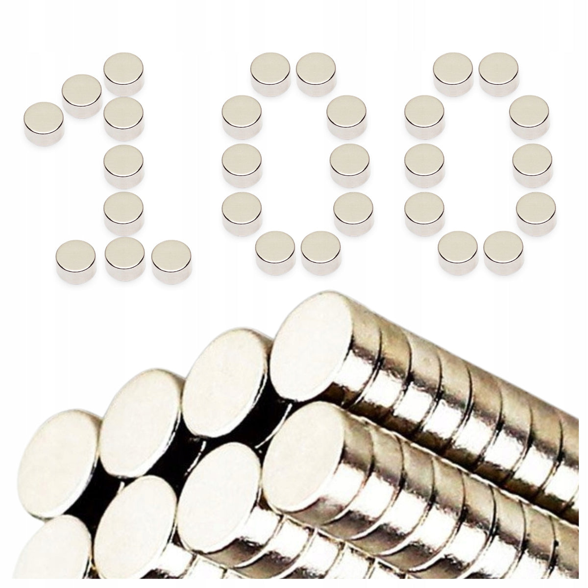 NEODYMIUM CYLINDRICAL MAGNET 5x2 mm 5/2 ROUND STRONG DISC N42 Magnets
