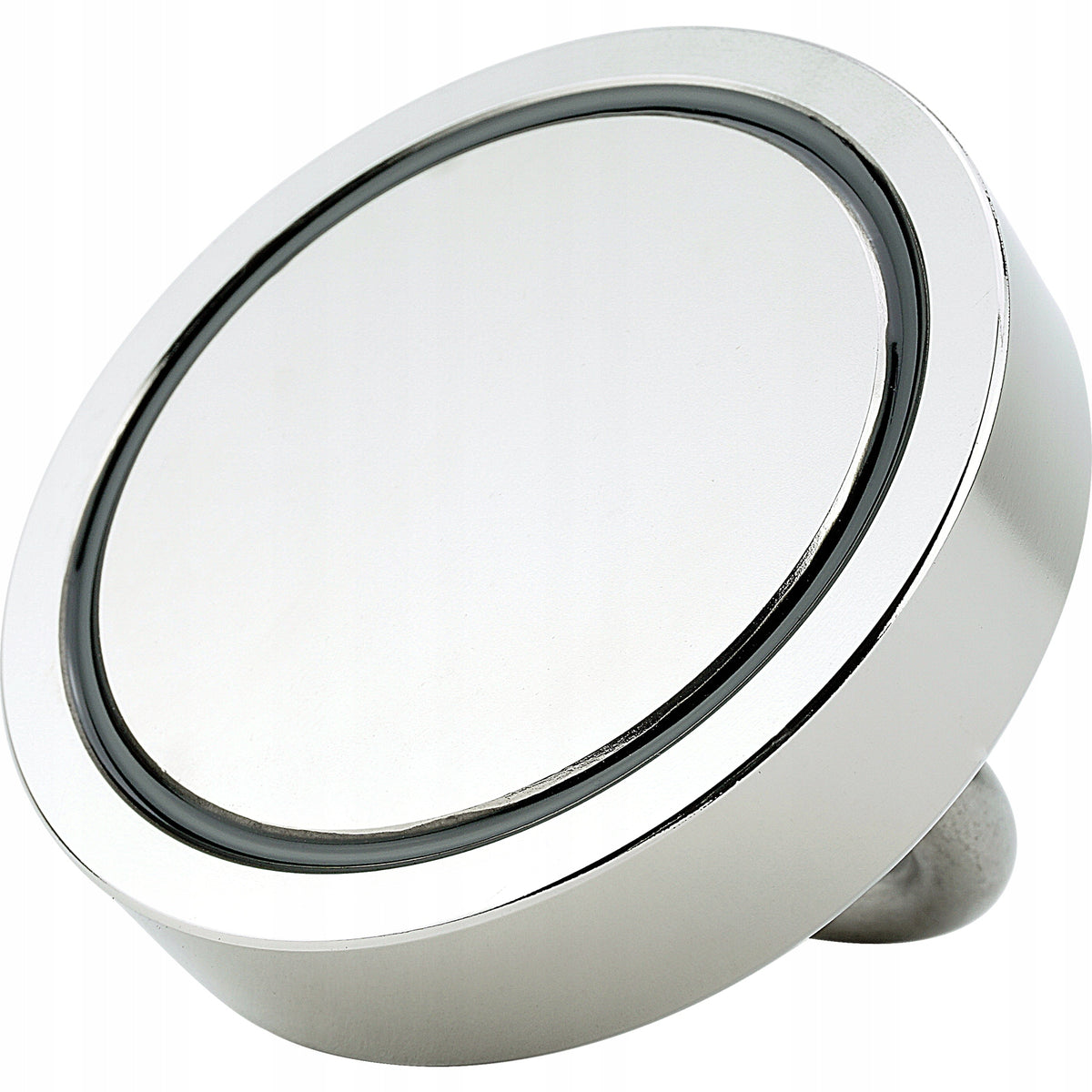 NEODYMIUM MAGNET 250 kg / Ø75 mm, Strong Handle N52 in Enclosure, Thread M10 Packaging status original