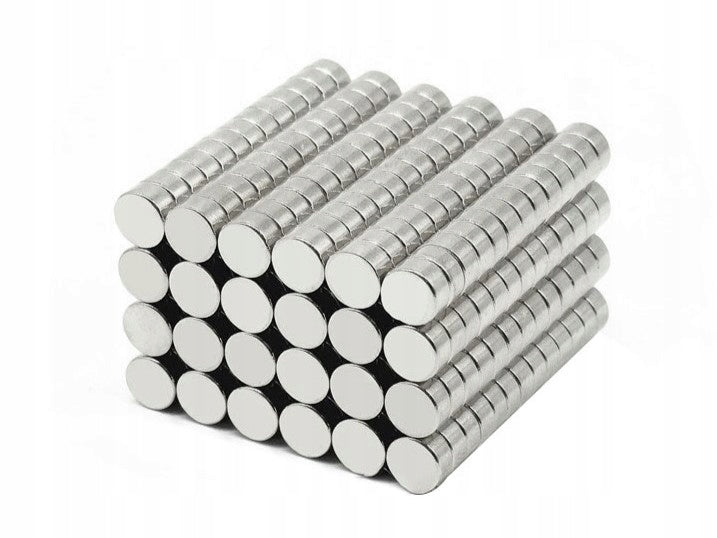 NEODYMIUM MAGNET STRONG CYLINDRICAL 6x3 N42 ROUND DISC STRONG