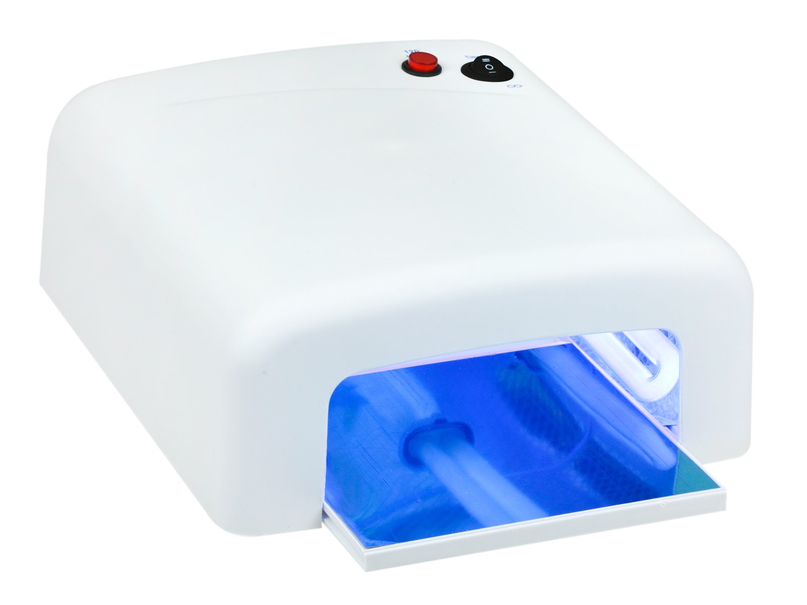 NEONAIL UV lamp white with retractable bottom 36 W