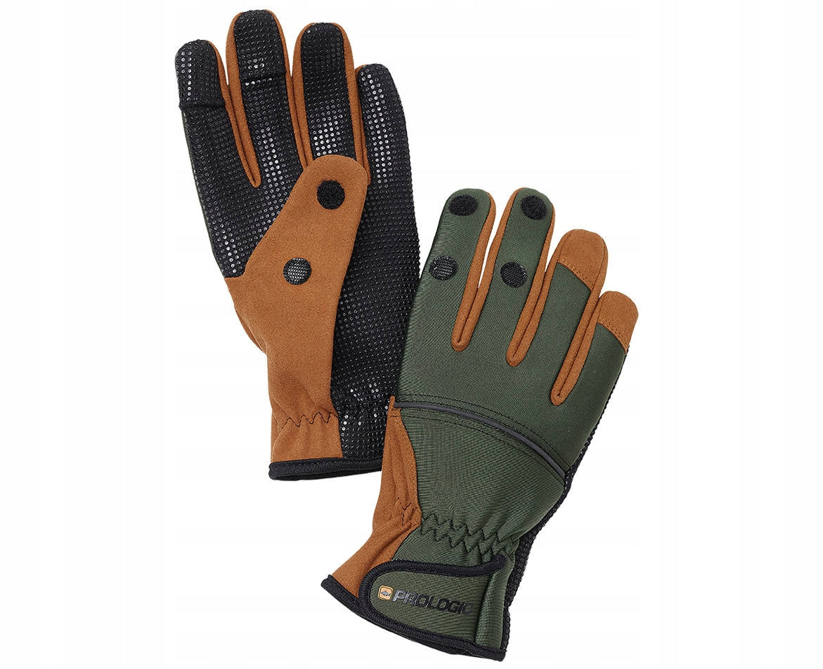 NEOPRENE GLOVES PROLOGIC GRIP-M Color black
