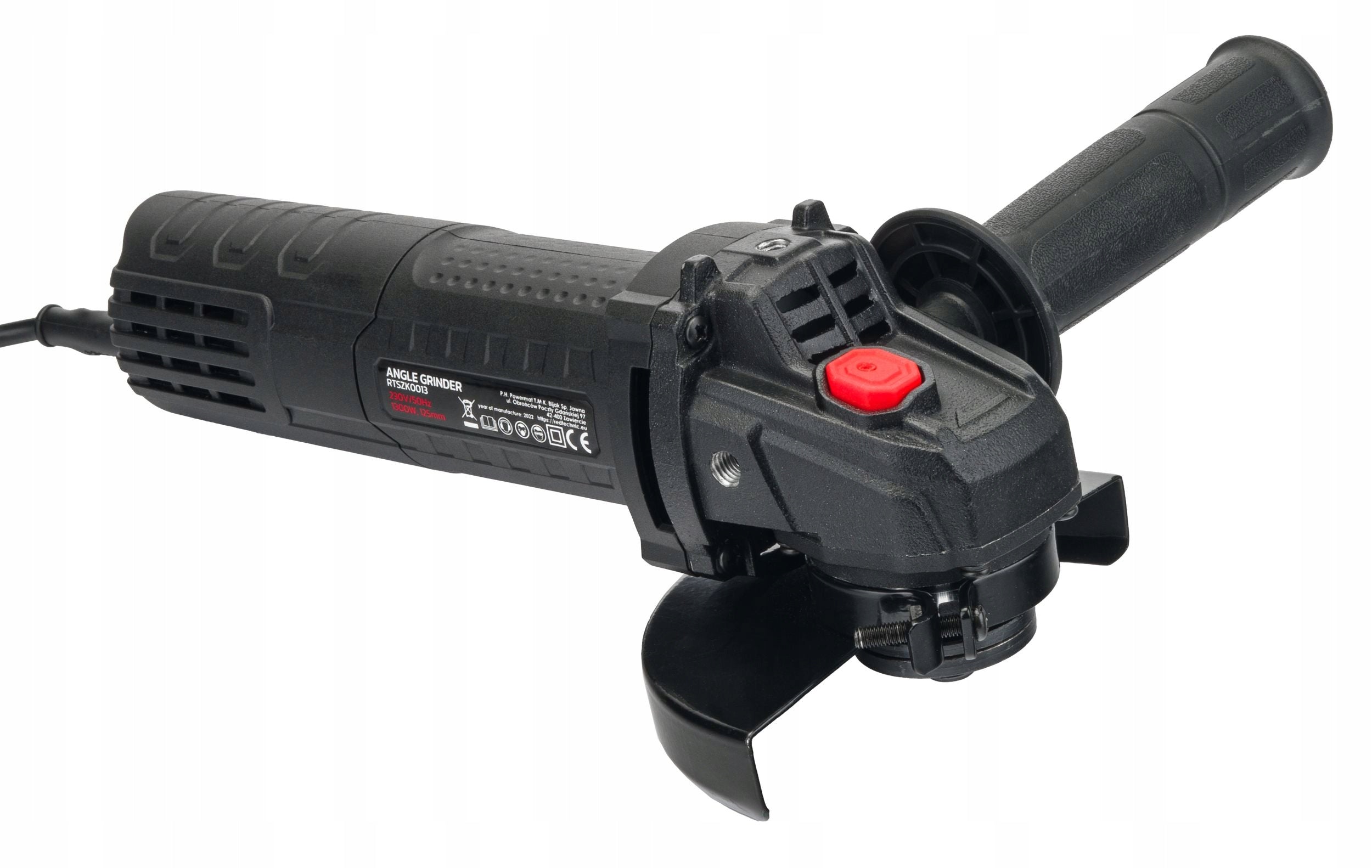 NETWORK ANGLE GRINDER 125MM 1300W DIAX ADJUSTMENT ANGLE + 10 DISCS Maximum power 1300 W