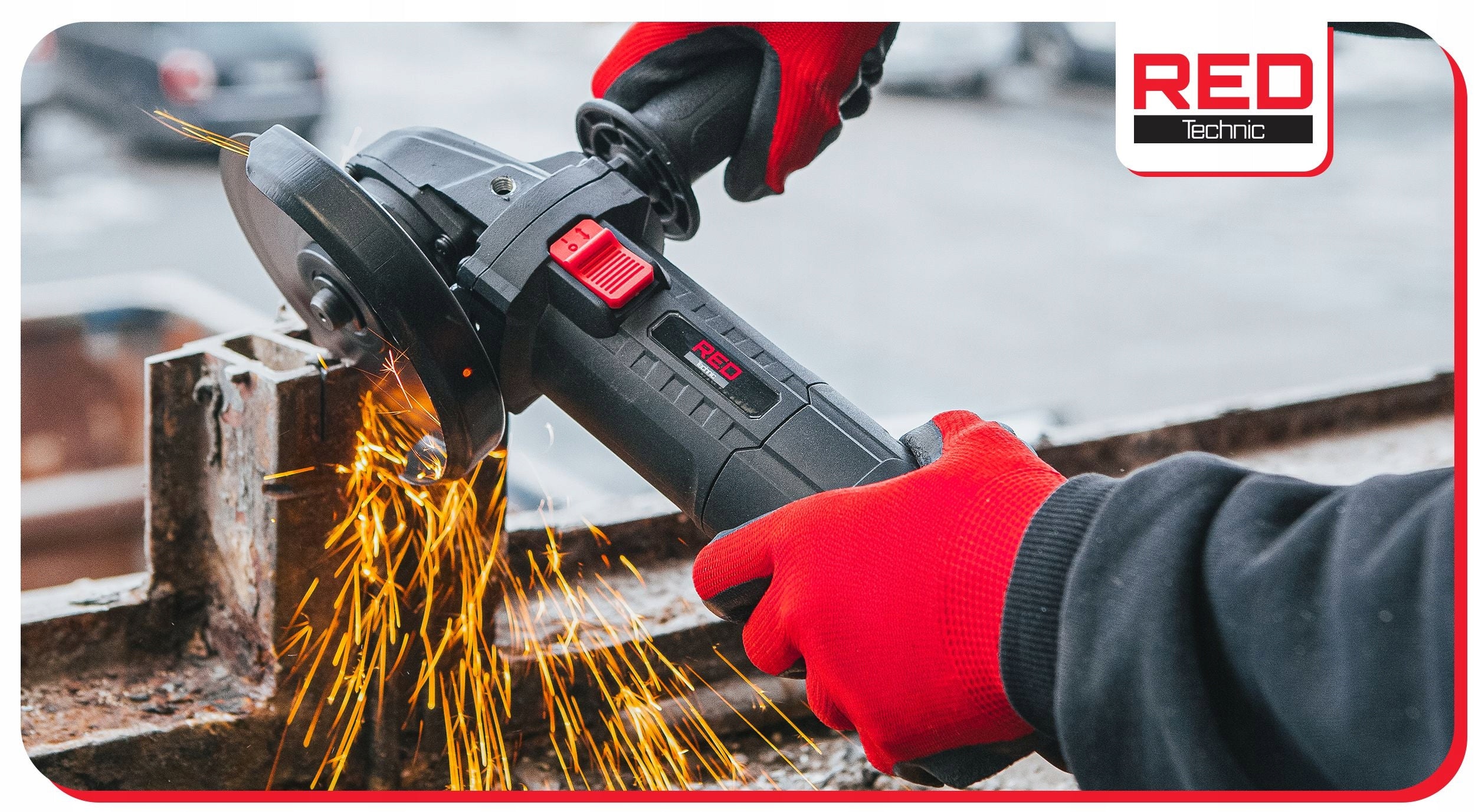 NETWORK ANGLE GRINDER 125MM 1300W DIAX ADJUSTMENT ANGLE + 10 DISCS Power supply type mains