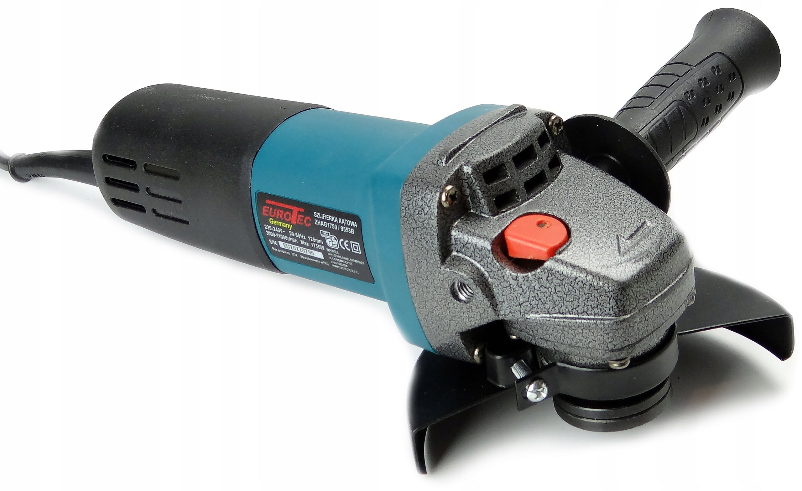 NETWORK ANGLE GRINDER 1750 WITH ADJUSTABLE ROTATION AND SET OF DISCS Brand Eurotec