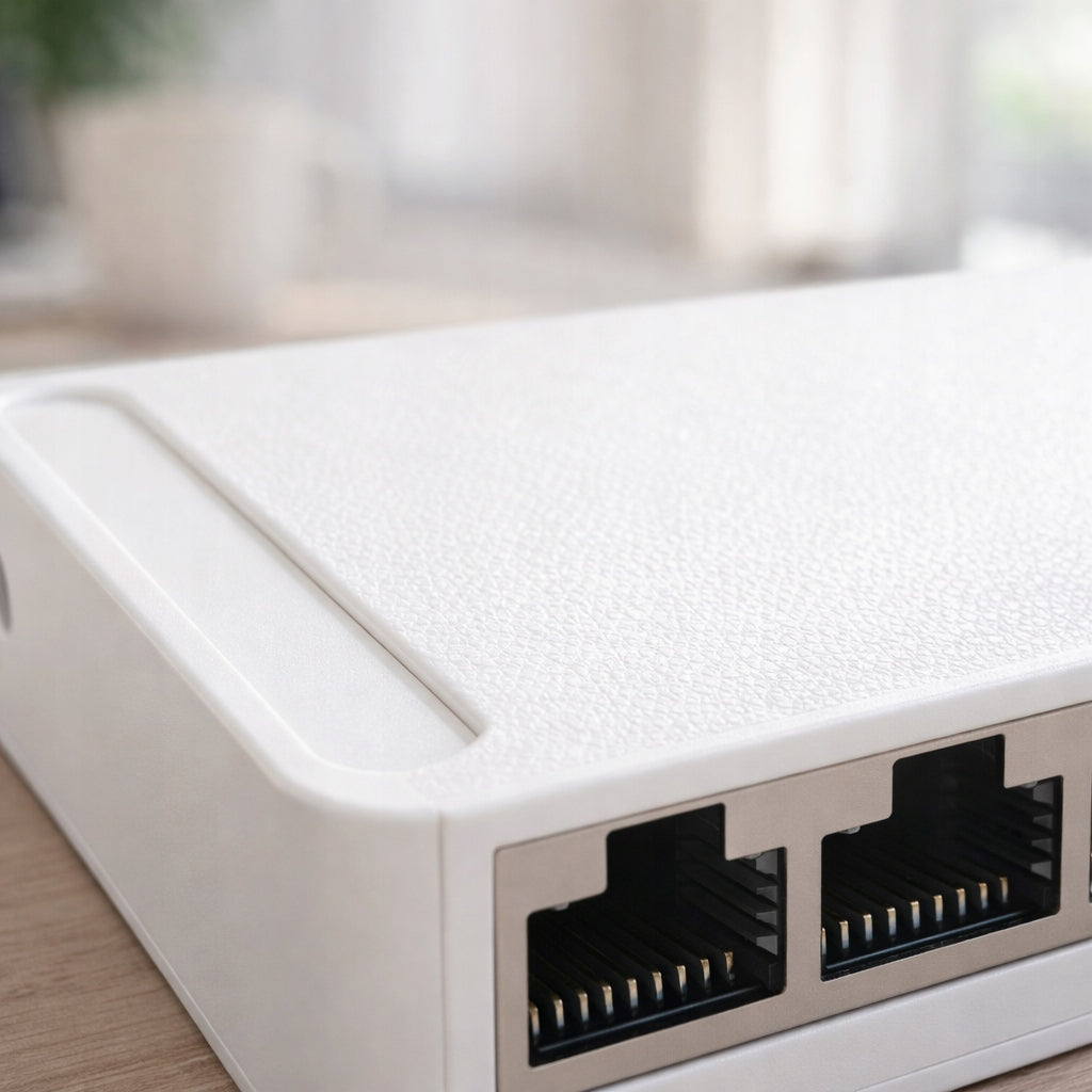 NETWORK SWITCH 8 PORTS ETHERNET SPLITTER LAN RJ45 10/100 MB/S INTERNET Manufacturer code SWITCH 8 PORTÓW FAST ETHERNET ROZDZIELACZ