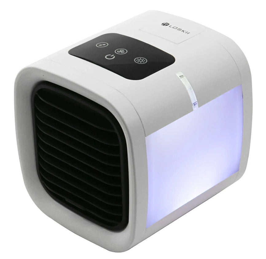 NEW AIR CONDITIONER LOSKII LW-01 POWERFUL MOTOR / QUIET / PURIFIES / HUMIDIFIES Manufacturer code LW-01