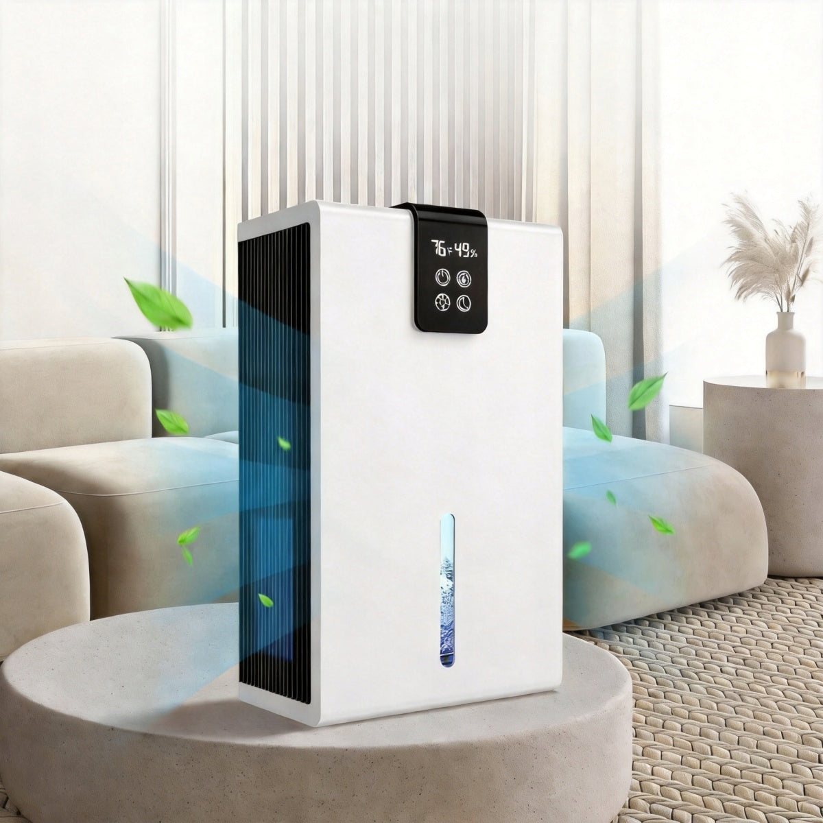 NEW DEHUMIDIFIER MOISTURE ABSORBER QUIET EFFICIENT 2,8L. Brand no brand