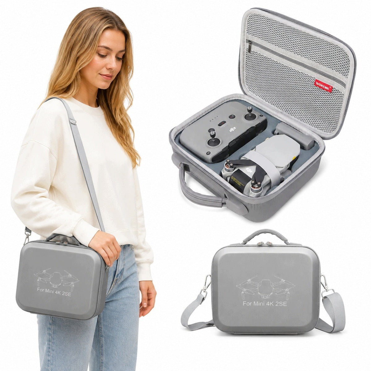 NEW DRONE BAG DRONE CASE COMPATIBLE WITH DJI Mini 4K/2SE