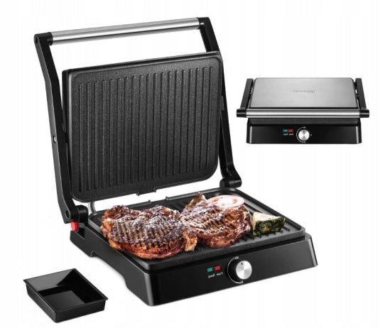 NEW Electric Folding Grill 2200W Toaster 180 Degree Brand no brand